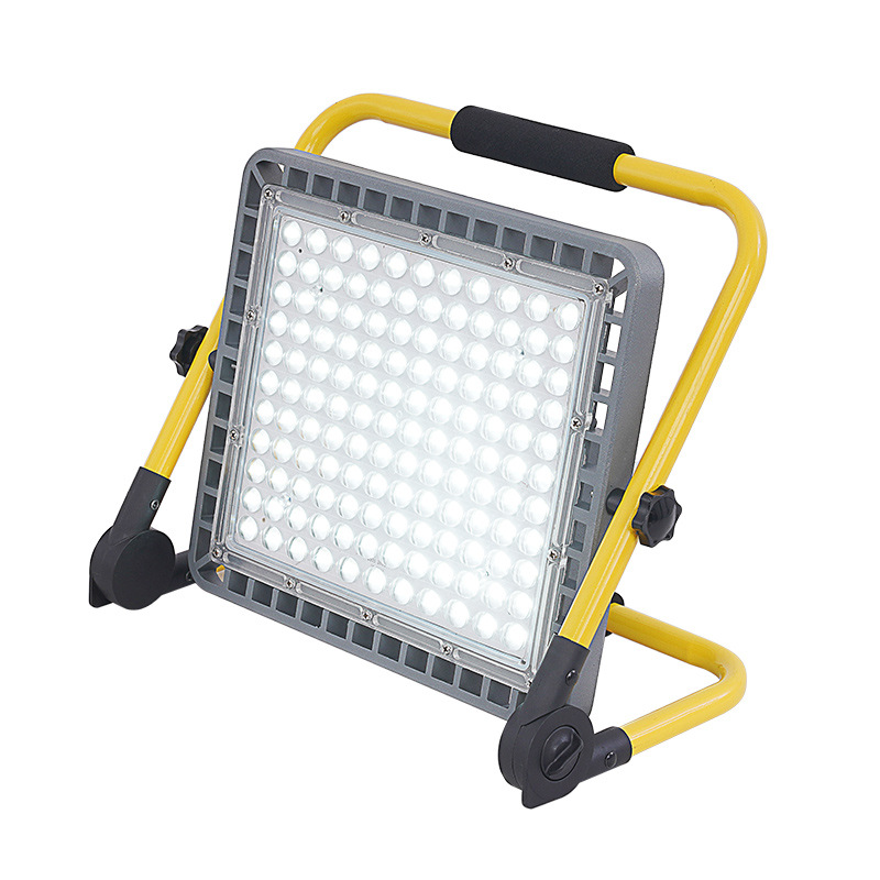 lámpara de iluminación exterior recargable solar camping móvil luz de campo de luz de alta intensidad led proyector image 6