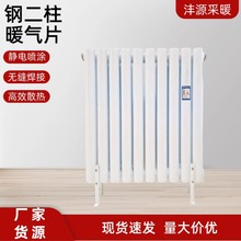 厂家货源家用可壁挂式立式钢制二柱暖气片水暖工程通用散热器批发