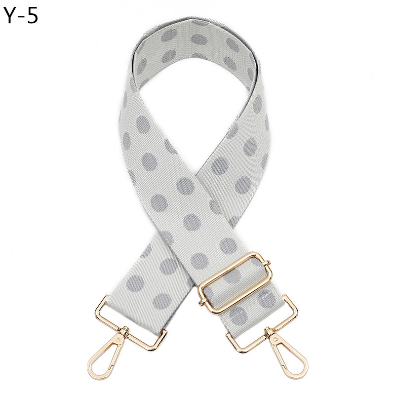 Daily, Shopping Occasion Polyester Material Round Dots Pattern All Seasons Polyester Round Dots Bag Strap