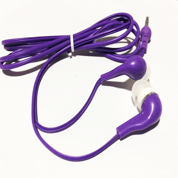 工厂直销370葫芦头小耳机 外贸耳机来图定制带麦耳机 小礼品耳机