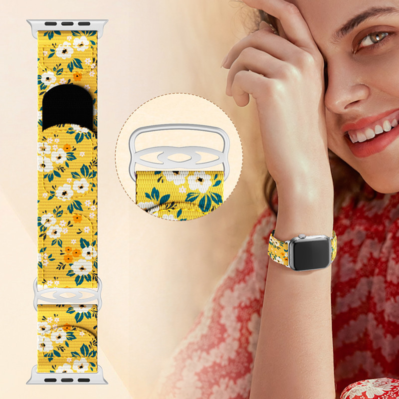 Suitable for Apple Watch Series 10 Nylon Strap 42/41/40mm Apple Watch Magic Wristband Suitable for Apple Watch Series 10 Nylon Strap 42/41/40mm Apple Watch Magic Wristband