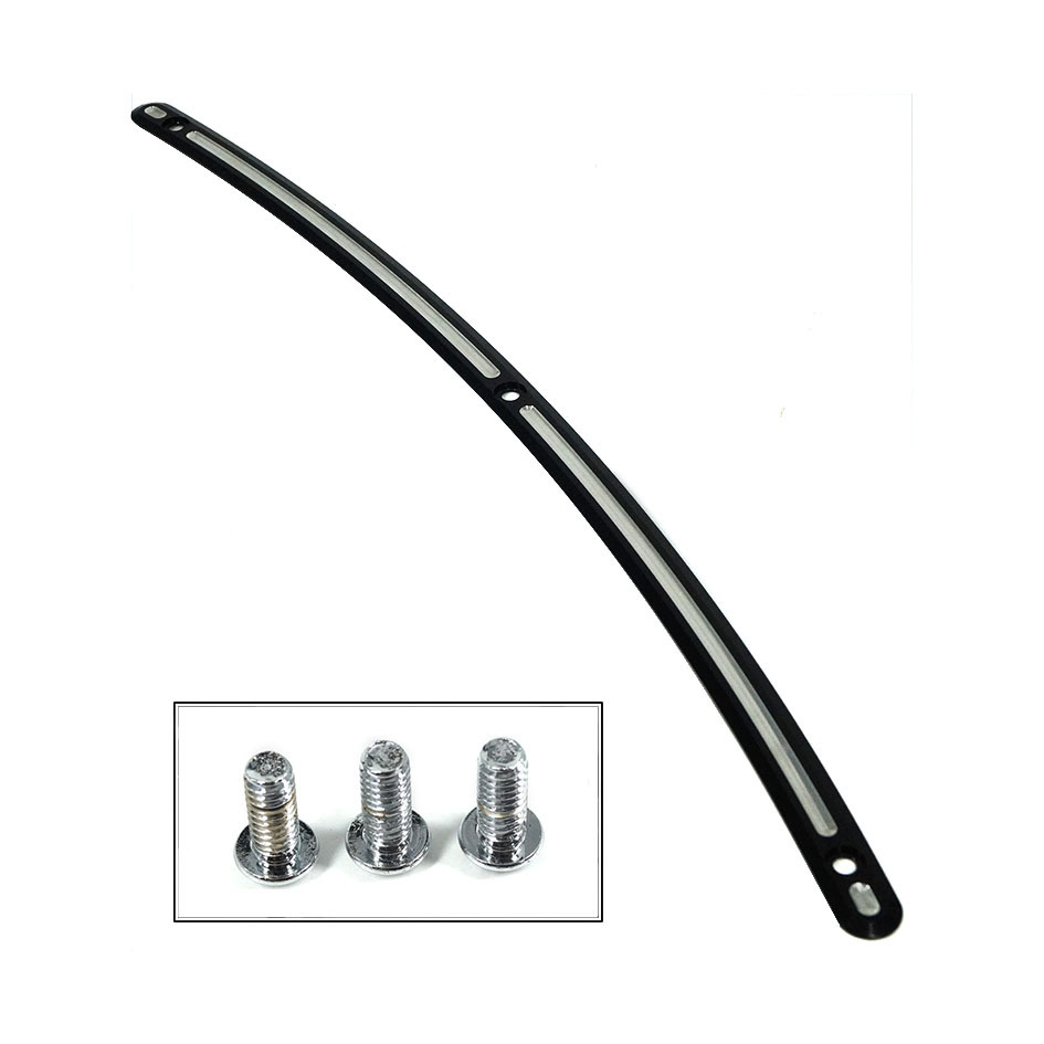 Suitable for Harley Motorcycle Accessories Big Gliding Street Gliding Front Windshield Strip Decoration Strip 96-23 Years