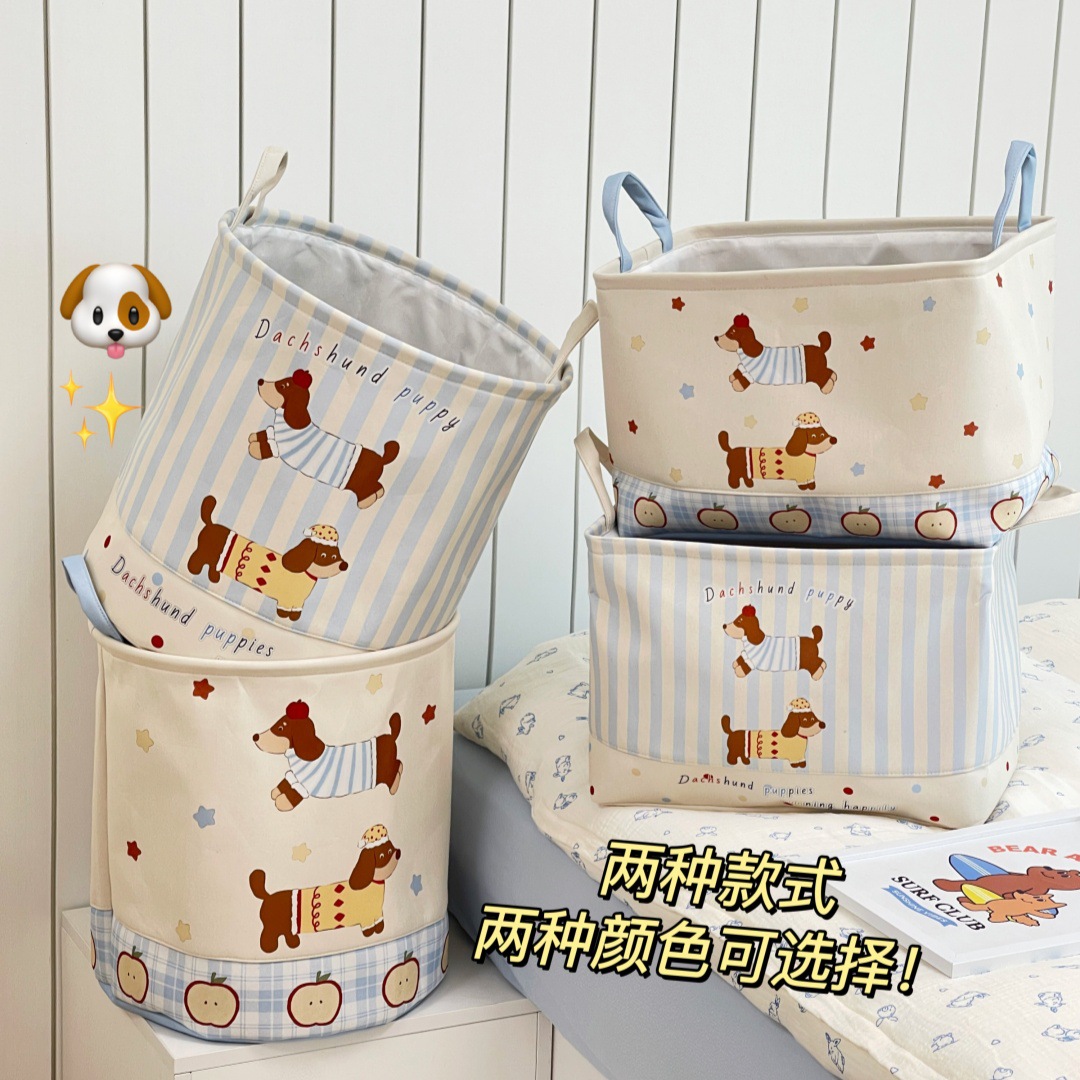 Diseño original, linda canasta de ropa sucia, plegable, de alto valor, ropa sucia, canasta de almacenamiento, cubo de almacenamiento de muñecas, gran capacidad