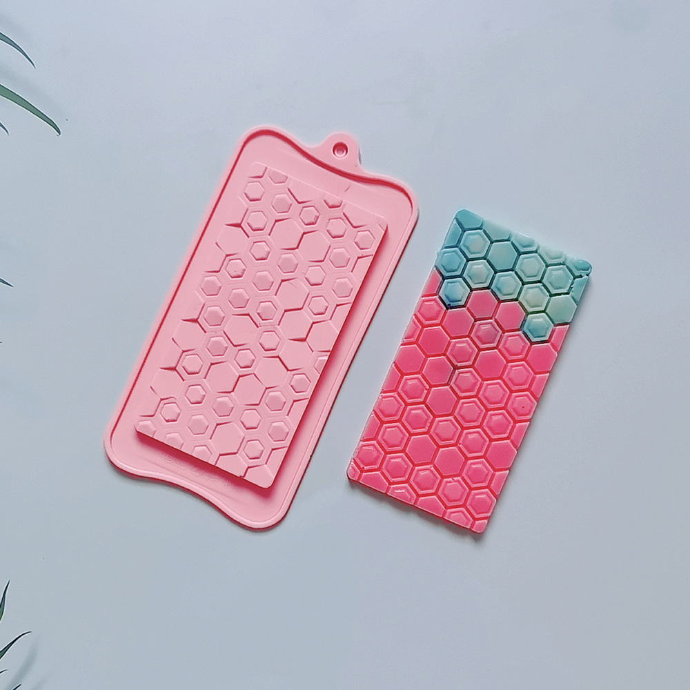 Chocolate de abeja 197 molde de silicona pastel helado pudín molde de postre jabón utensilios