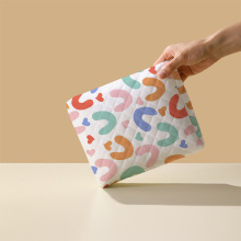 亚马逊简约ins 小清新五颜六色条纹化妆包旅行包便携大容量收纳包