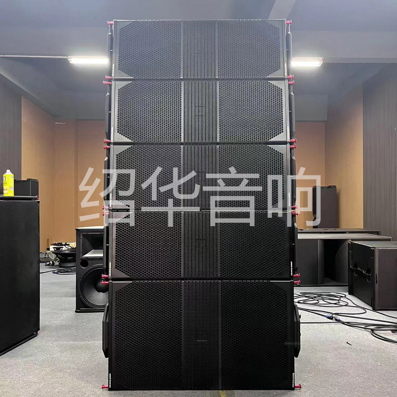 Fábrica directa altavoces de matriz de línea doble 12 pulgadas escenario al aire libre rendimiento de sonido barra de sonido KTV sistema de sonido