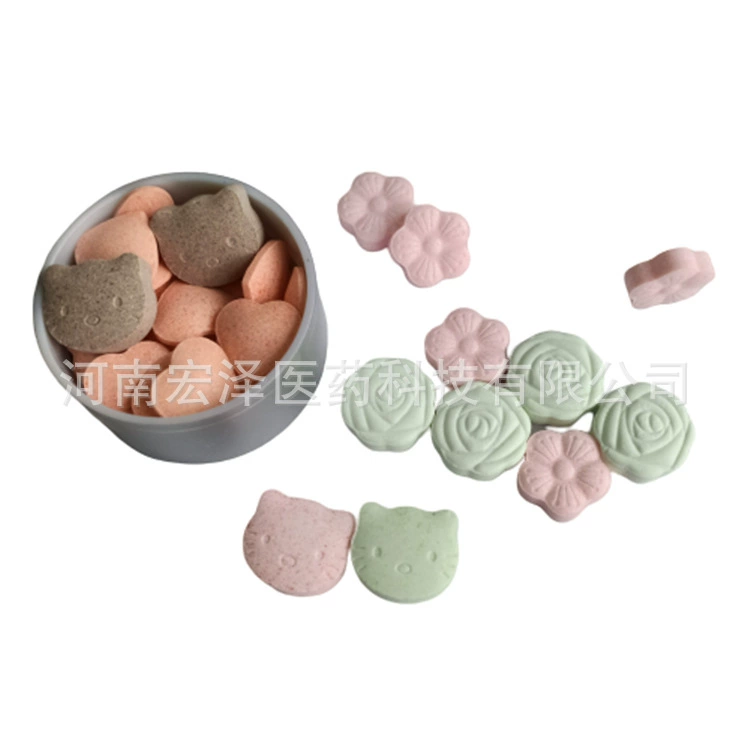 OEM processing of various dosage forms, strawberry flavored VC chewable tablets, hawthorn chicken gizzard tablets, OEM customization