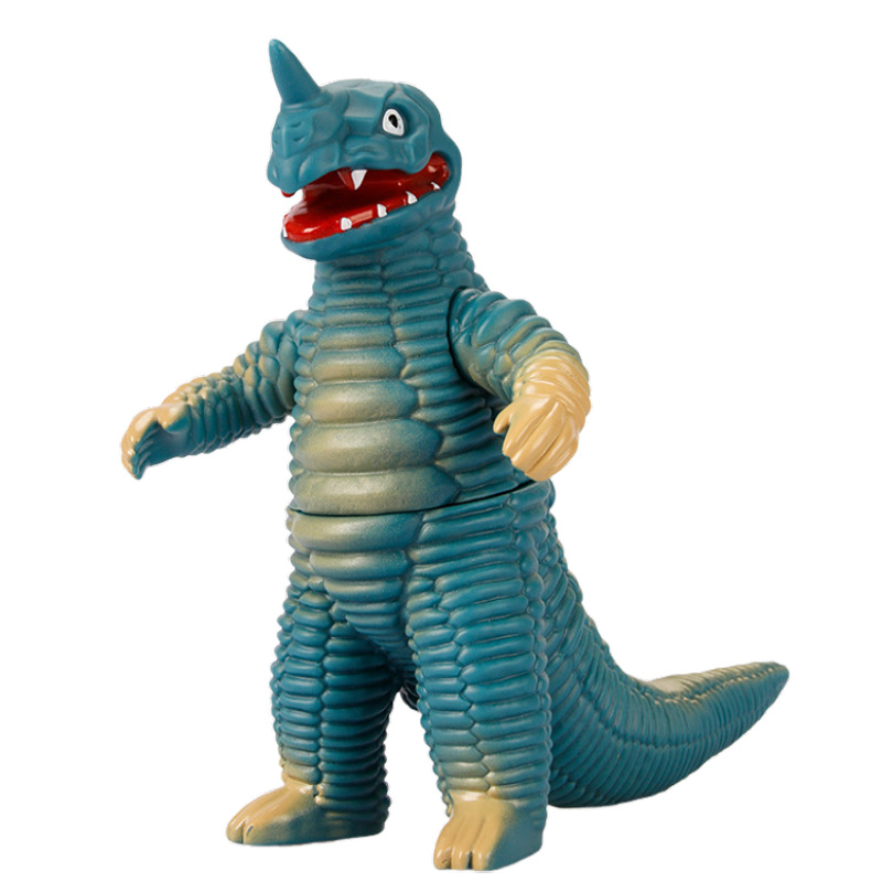 Genuino autorizado Jinjiang Ultraman Soft Goma Monster Toy Ai Lei Wang Lei De Wang Ge Mora Gudun Boy Gift