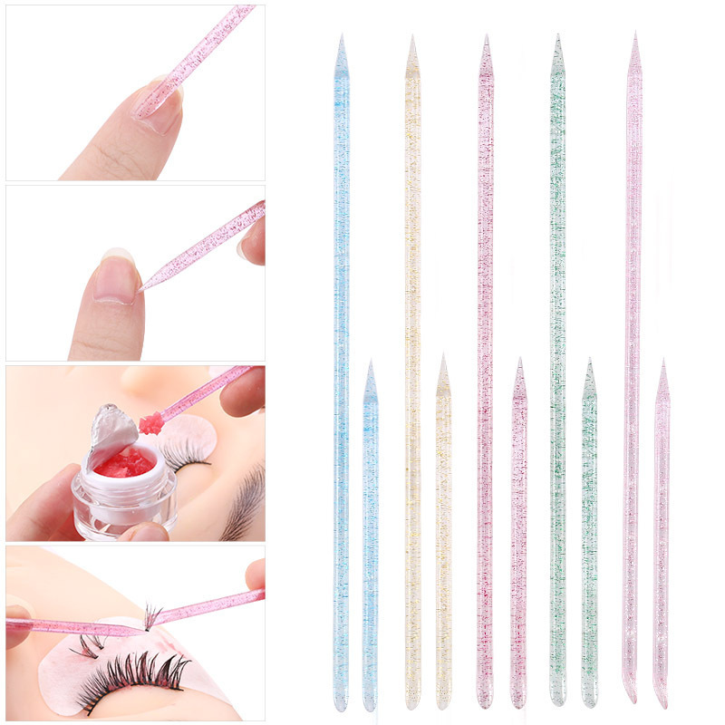 Nail Art Tools Manicure Cleaning Acrylic Pusher Double-Ended Cuticle Pusher 100 Pieces Polishing Pen Dead Skin Remover Crystal Nail Art Tools Manicure Cleaning Acrylic Pusher Double-Ended Cuticle Pusher 100 Pieces Polishing Pen Dead Skin Remover Crystal