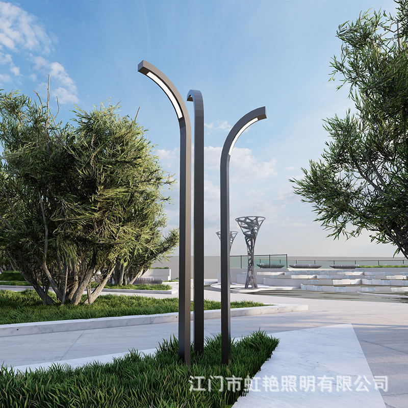 现代路灯户外灯庭院灯小区广场异形创意组合灯景区公园道路照明灯