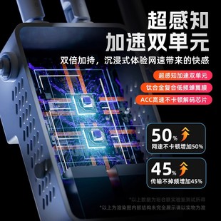 J8 Long-Distance Extended Dual-Band Amplifier Home Enhanced Wifi Reception Signal Wife6 Bridge Wireless Network G3