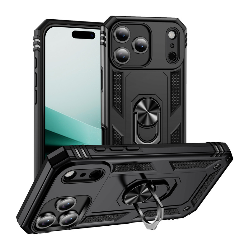 Suitable for Iphone17Promax Military Armor Mobile Phone Case Apple 16Pro Bracket 15 Anti-Fall 14 Sets XS Suitable for Iphone17Promax Military Armor Mobile Phone Case Apple 16Pro Bracket 15 Anti-Fall 14 Sets XS