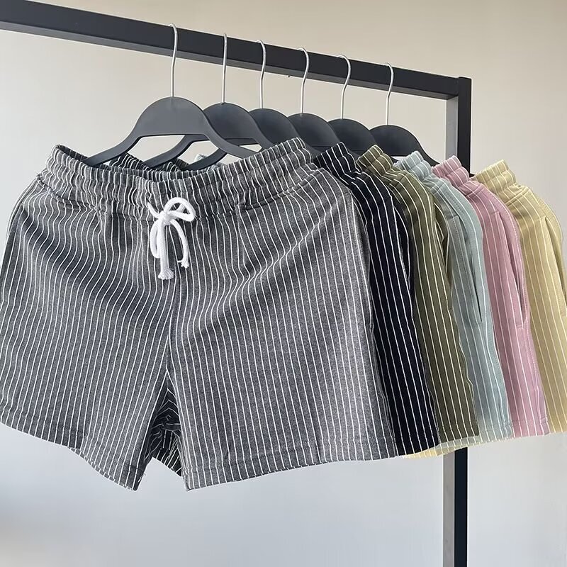 Summer Thin Quick-drying Shorts Men's Internet-famous All-match Casual Three-point Pants Sports Four-point Pants Home Sleeping Big Pants