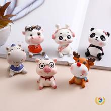 ✅创意校园萌宠网红款仰望星空家居汽车中控台树脂摆件礼品批发跨