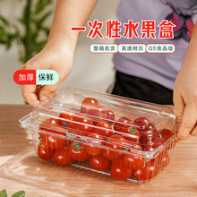 整箱一次性水果盒透明食品级加厚塑料打包盒带盖耐用菠萝烧鸭蓝莓