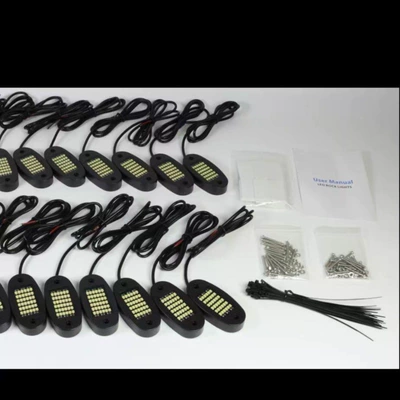 Cross-border factory sale chassis atmosphere light off-road car bottom light music rhythm light led pickup mini truck chassis light