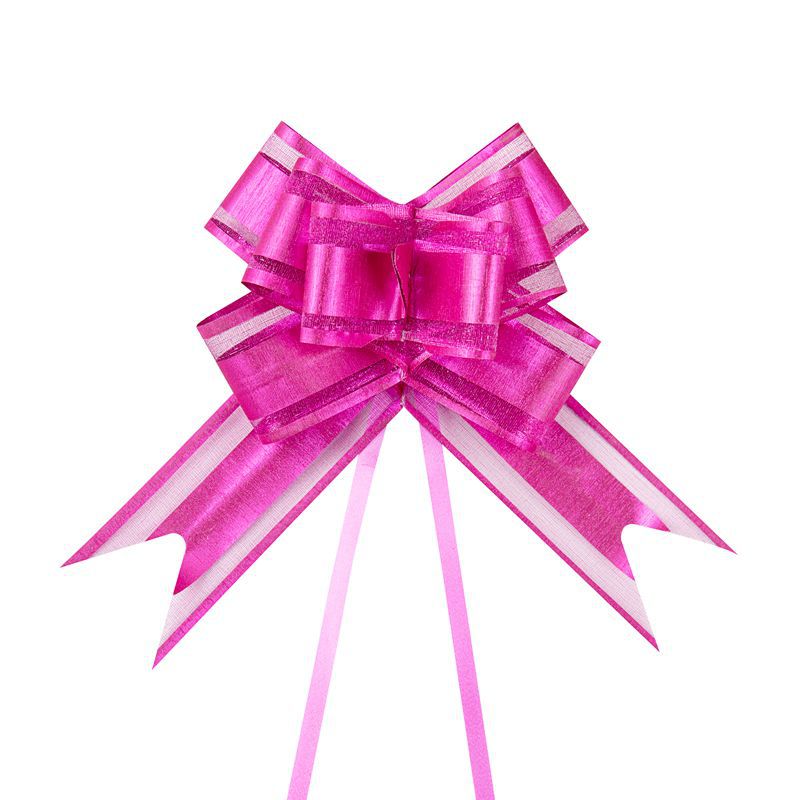 2023 nuevo 30 medio cepillado nieve hilo arco mano dibujado flor Regalo De vacaciones flor embalaje tire flor cinta