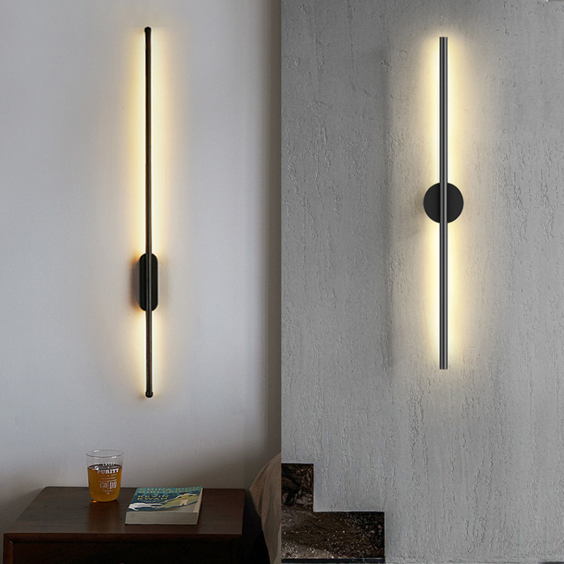 Minimalist Long Wall Lamp Bedroom Bedside Lamp Creative LED Lamp Modern Simple Nordic Living Room Corridor Aisle Lamps Minimalist Long Wall Lamp Bedroom Bedside Lamp Creative LED Lamp Modern Simple Nordic Living Room Corridor Aisle Lamps