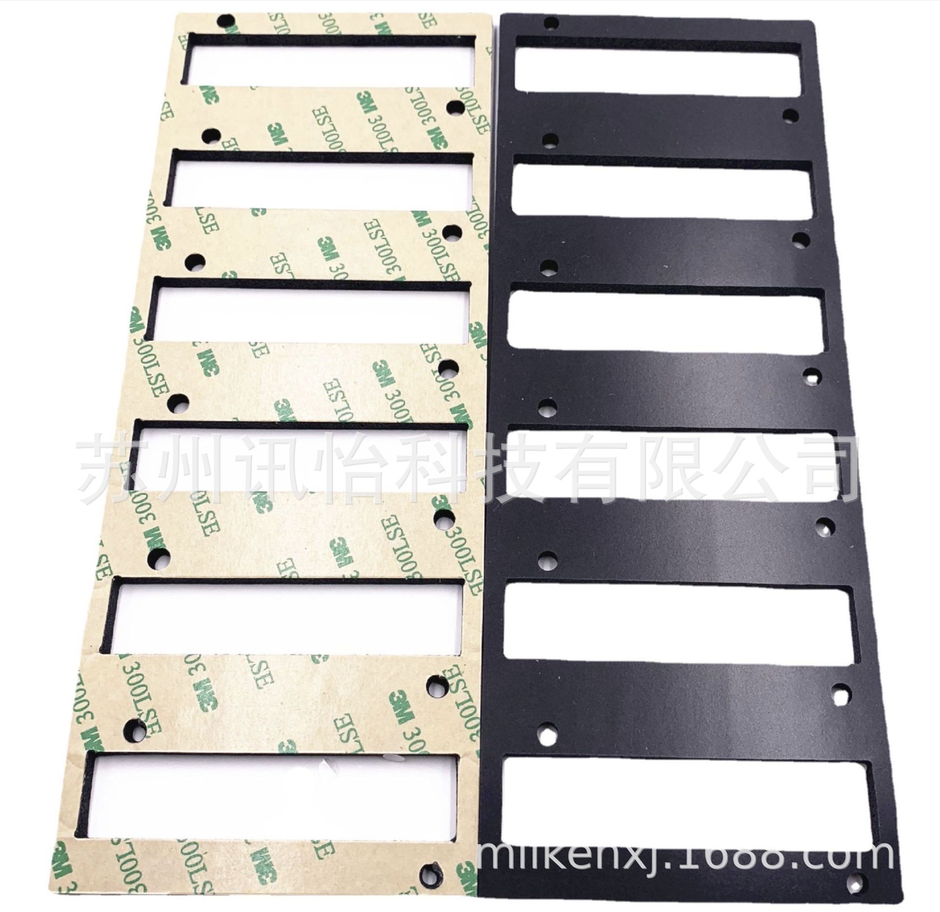 5468双面等级0非标硅胶阻燃黑色UL942壁厚3满足