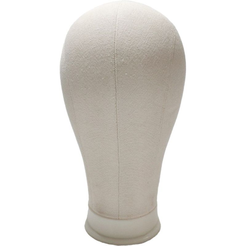Head Model Wig Stand for Organizing Wig Styling, Can Be Inserted with Pins, Wrapped in Cloth, Model Head, Canvas Head Model, Wig Placement