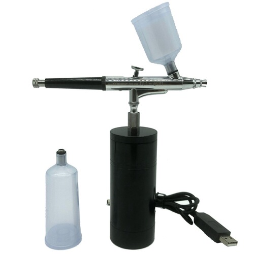 Nail art spray gun model painting spray paint pen rechargeable airbrush gas set spray paint color gradient spray machine spray gun
