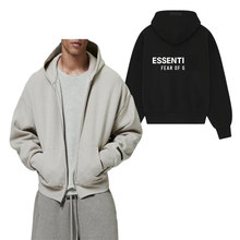 FOG ESSENTIAL第九季复线高街休闲宽松双拉链帽衫男卫衣男女同款