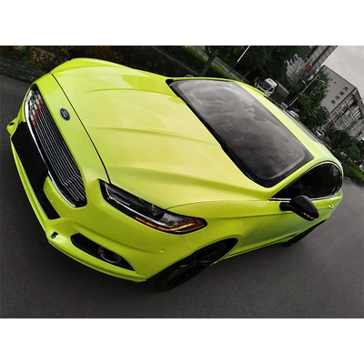 Film Phantom Metal Series Car | Auto Color Change Film - super-bright-metallic-maple-leaf-yellow-152m16m