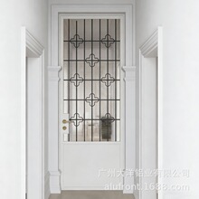 王品门窗法式香槟金拉丝门扇无门槛设计厂家直销工程价