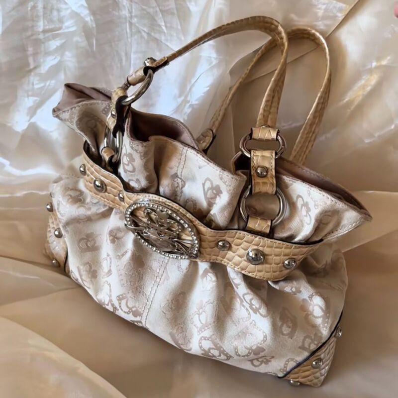 2026 Vintage Sweet-Cool Style Y2K Fashion Simple Versatile New Underarm Bag Large Capacity Commuter Bag 2026 Vintage Sweet-Cool Style Y2K Fashion Simple Versatile New Underarm Bag Large Capacity Commuter Bag