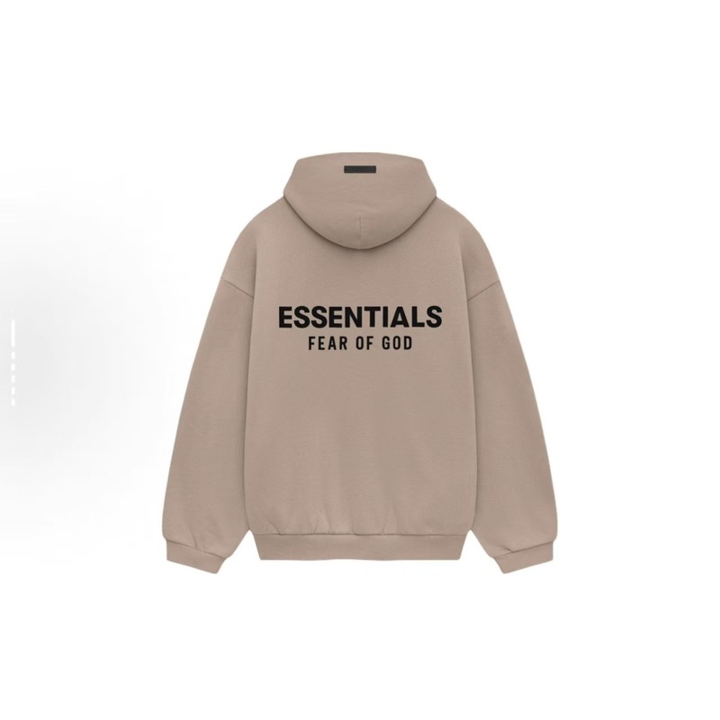 25FW-Essentials美式跨境情侣加绒秋冬重磅宽松连帽卫衣男女HOODI|undefined