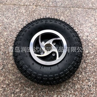 Supply Elderly Scooter Tires 400-5 350-5 13inch 12inch Wheelchair Aluminum Alloy Wheels