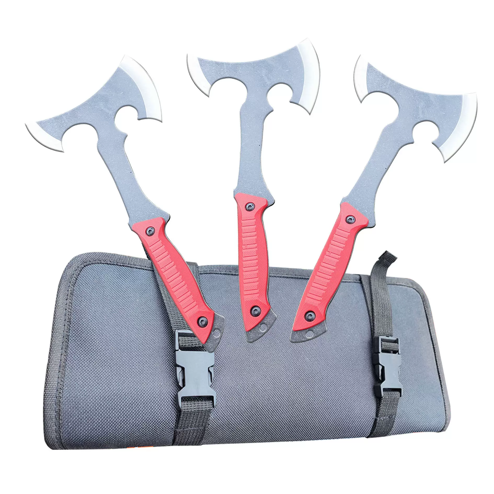 中邦野营多功能斧头锤子野外生存露营救生斧锤战术户外多用途斧头