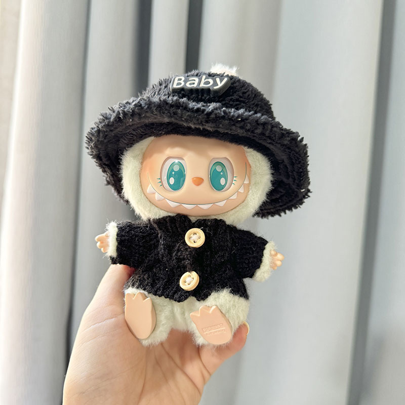 服のみ】第二世代ブラインドボックス ラブブ服 エポキシ樹脂製顔飾り ラブブ シットシットパーティーシリーズ ベビー服 可愛い|undefined