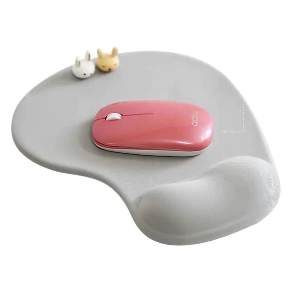 Сплошной Цветной силиконовый коврик для мыши на запястье Супер мягкий коврик для запястья Свежий простой удобный Противоскользящий коврик Офисный коврик для мыши