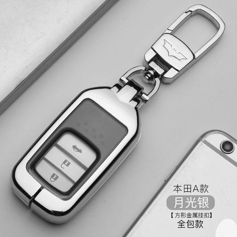 (Button all inclusive) type A moonlight silver + metal buckle