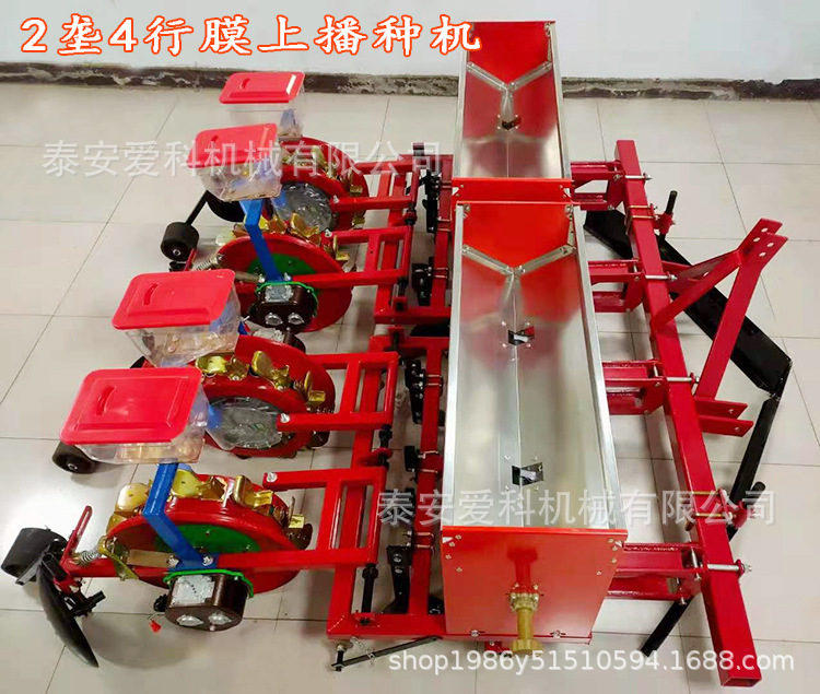岳阳市膜上玉米高粱绿豆谷子精播机 施肥机  新款玉米谷物播种机