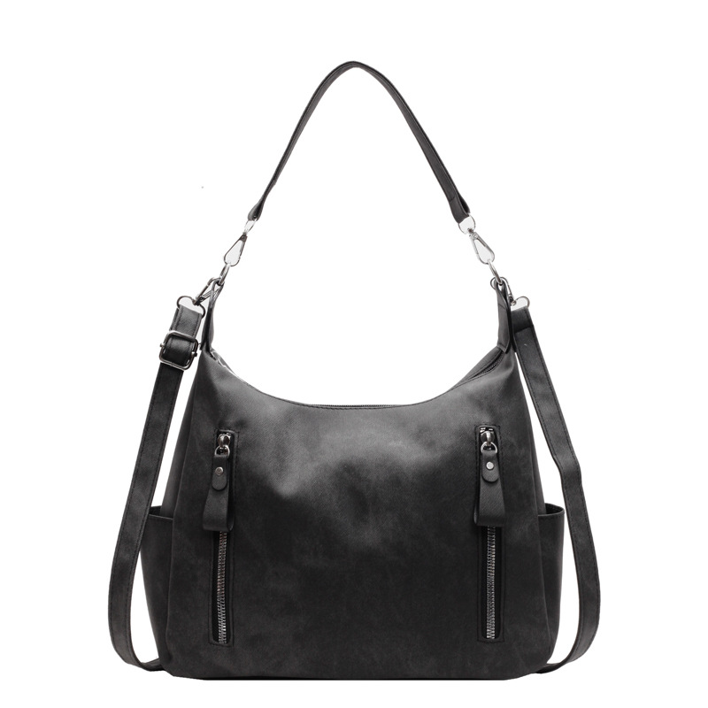 Bolsa de gran capacidad para mujeres 2024 otoño y invierno nuevo mochila mochila de textura esmerizada nicho bolso de hombro para viajar bolso de mujer