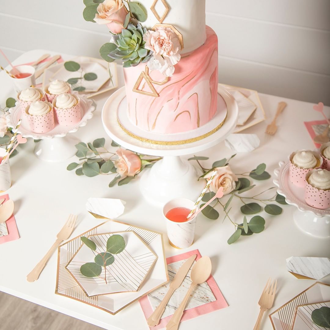 ins disposable paper plate cake plate children's birthday party decoration supplies high-end picnic tableware