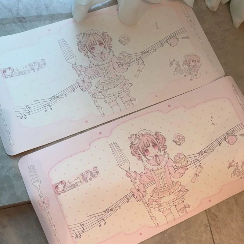 少女心皮革桌垫耐脏家用ins简约装饰餐垫萌萌餐垫装饰桌垫子代发|undefined