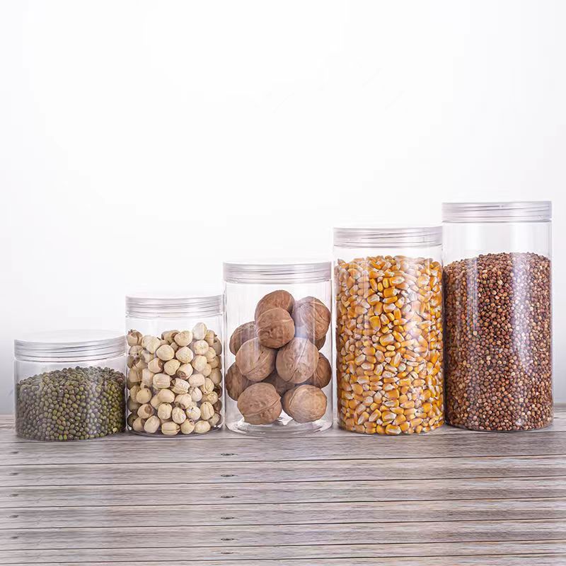 85口径pet塑料瓶塑料罐收纳储物糖果干果密封罐大容量食品级大口