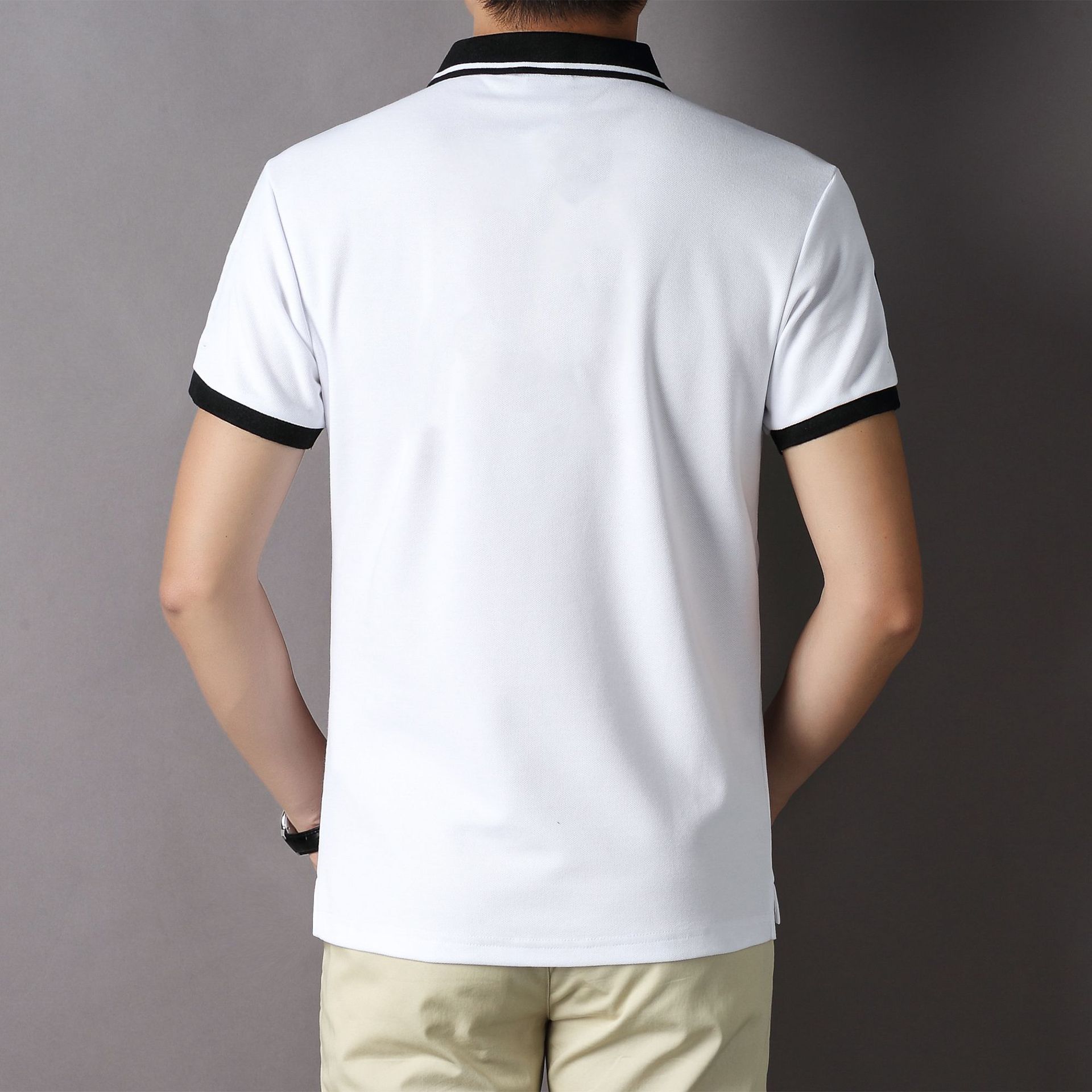 Nuevo polo de manga corta para hombre, Miami, EE. UU., AliExpress, deportes y ocio, algodón, talla europea, talla grande