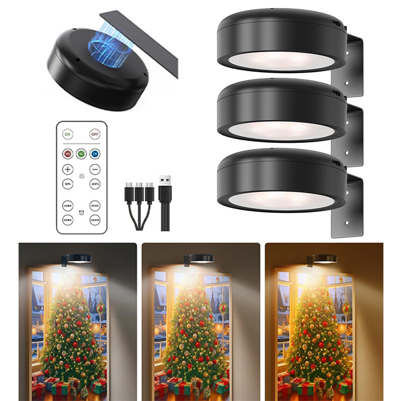LED艺术展示灯供电磁性绘画灯带遥控器无线家居墙壁装饰