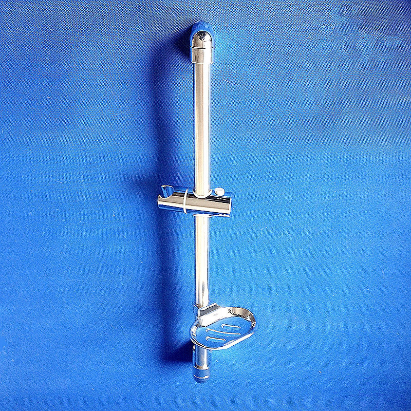 Stainless steel simple lifter, hand-held showerhead lifting stand, adjustable shower head rod Item Picture