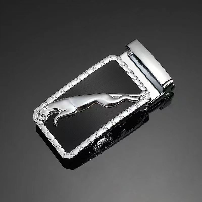 2023 tendencia de la moda nueva hebilla de cinturón de aleación de los hombres hebilla automática 3,5 CM pantalones tomar la delantera nueva