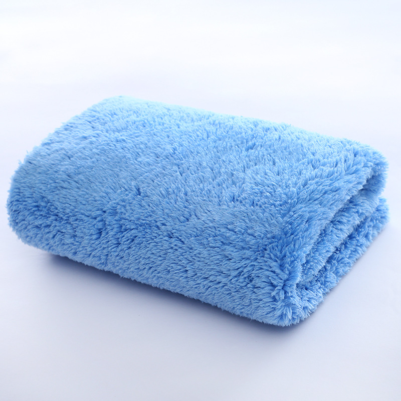Cleaning towel Coral Trimming towel 500gsm Coffee thick and absorbent 40*40CM Wash towels