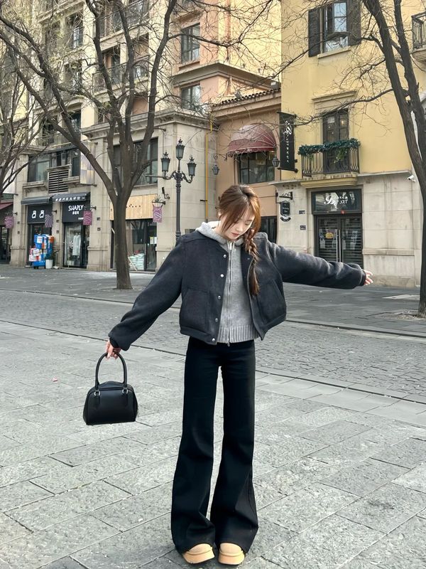 早秋短款正肩外套韩系2025新款超好看夹克美式chic休闲穿搭棒球服|undefined