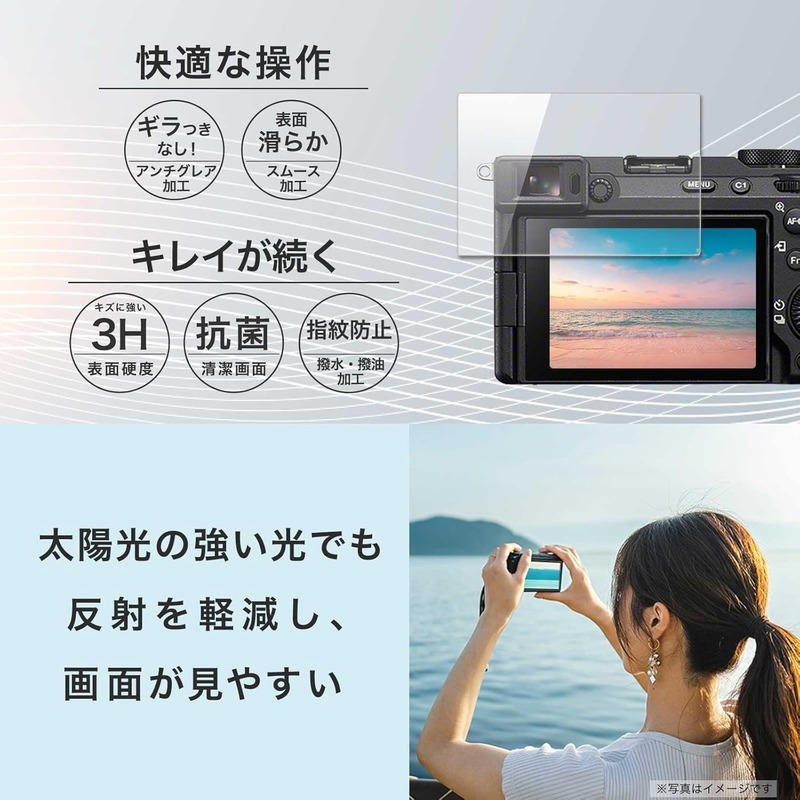 ソニー カメラフィルム A6700 非強化フィルム A7M4AR 反射防止フィルム A7C2 反射防止フィルム適用|undefined