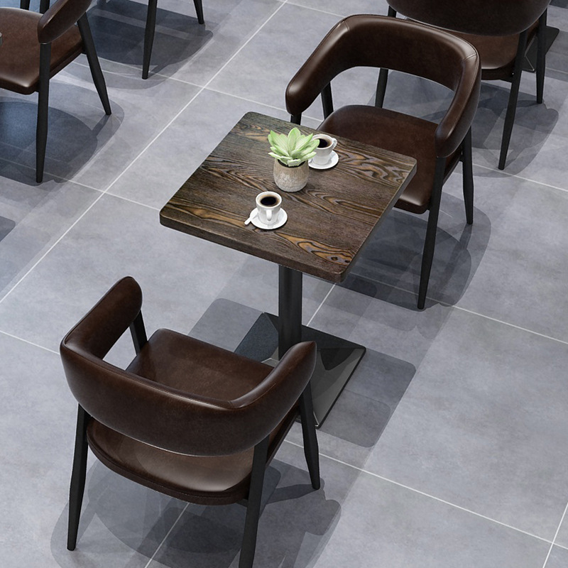 コーヒーテーブルと椅子、洋食レストラン、ミルクティーショップ、カウンターソファ、壁際のシンプルな鍋料理店、デザートショップ、清酒バーのテーブルと椅子のセット|undefined