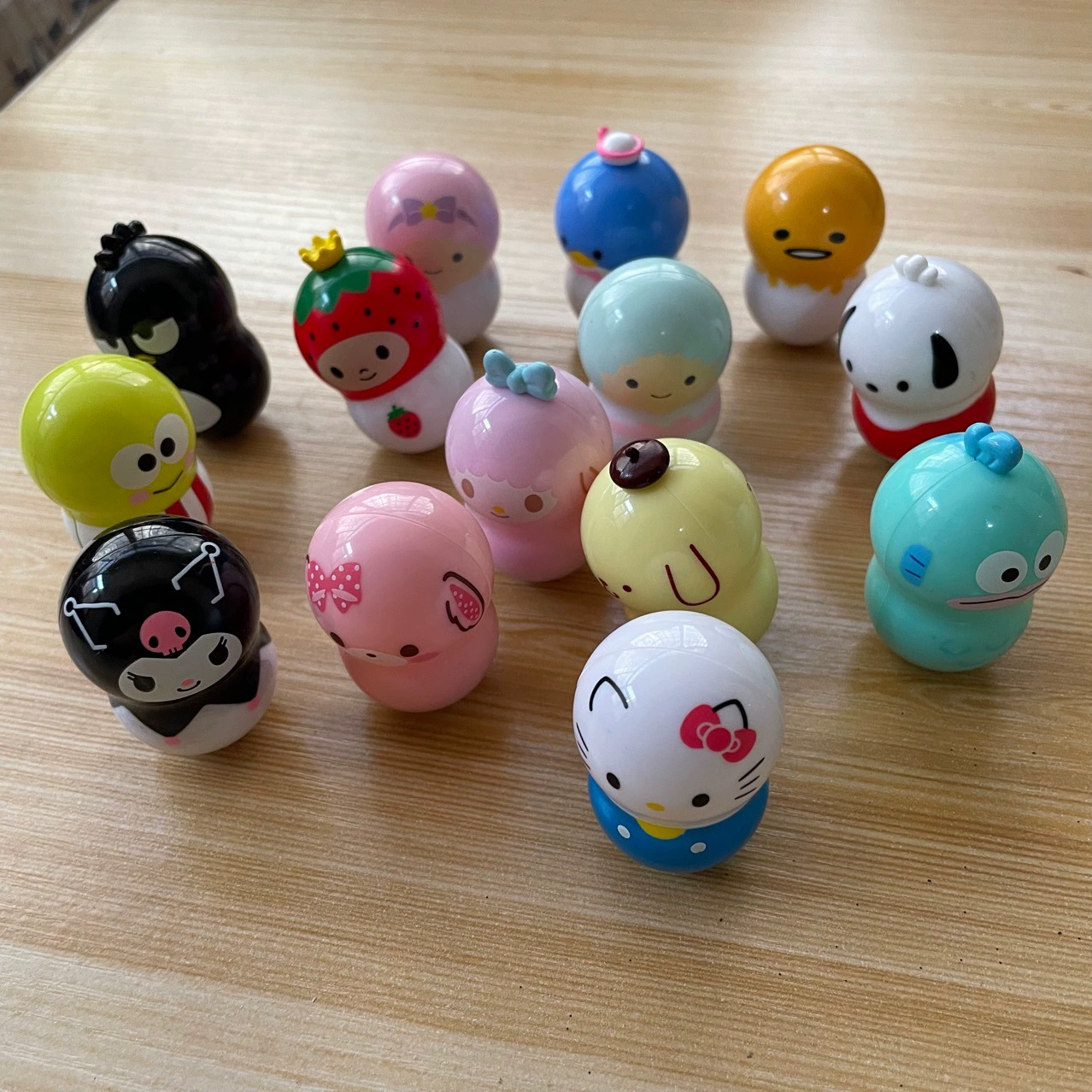 Изделие с дефектом: Колпак-спиннер Sanrio Tumbler Peanut Doll, вращающаяся игрушка-спиннер Peanut, украшение, товар с дефектом