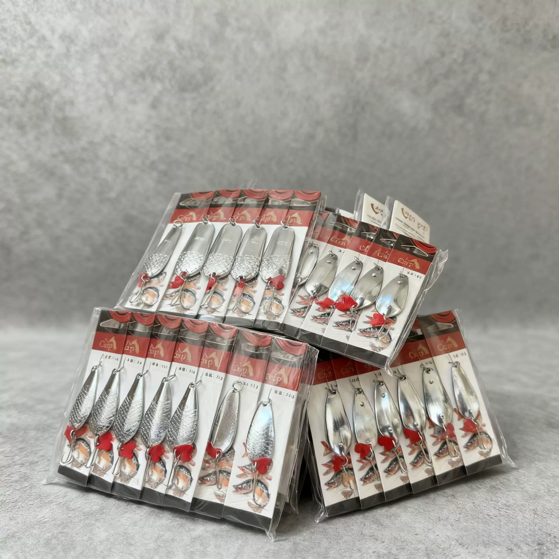 跨境款远投金属鱼饵鱼钩镜面勺形大亮片路亚假饵大物路亚假饵